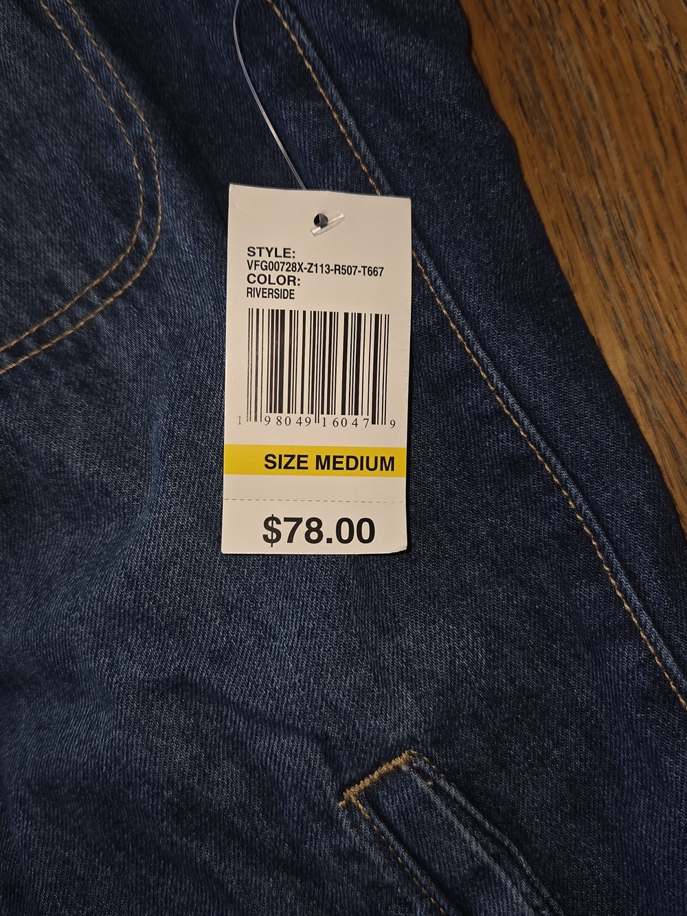 NWT, Curve Appeal Denim Jacket - Blue Jean Jacket Size M. GGCP - Picture 10 of 10